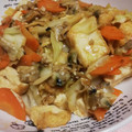 クック0UQ98I☆'s cooksnap of when they made 厚揚げとあさりのオイスターソース炒め.
