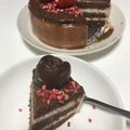 じゃぼっこ's cooksnap of when they made ココアで簡単＊苺ムースのチョコケーキ.