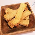 ♡asuka's cooksnap of when they made 黒蜜＆きな粉☆こうや豆腐☆スナック.