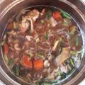 海天藍's cooksnap of when they made 肉じゃが使い切り！リメイク☆うどん.