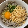 うなちゃん！'s cooksnap of when they made カップ麺より早くできちゃう卵かけ蕎麦♪.