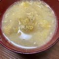 うなちゃん！'s cooksnap of when they made 白菜とたまごのコンソメスープ.
