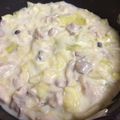 ビルメリー's cooksnap of when they made 寒い日に♡鶏肉とキャベツのクリーム煮.