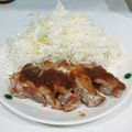 のかまるこ's cooksnap of when they made 鶏肉ステーキのオニオンソース添え.
