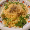さぁ★たぁ★'s cooksnap of when they made ランチに♪　ルッコラクリームパスタ.