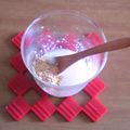 akaakachan's cooksnap of when they made 離乳食❀初期　きなこミルクのパン粥.