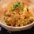 シナモンspice's cooksnap of when they made なめ茸バターの炊き込みご飯.