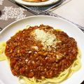 きぃくんのおよめさん's cooksnap of when they made ミートソースのスパゲッティ.