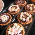 pink710's cooksnap of when they made 簡単ミニチョコタルト！.