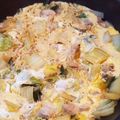 ありんこ☆★'s cooksnap of when they made 美味❗簡単‼️鶏ももと白菜の卵とじ.