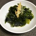 ☆あいちゃん's cooksnap of when they made ツマミ♡火不要☆簡単★ワカメの生姜醤油♪.