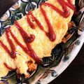 raybanana's cooksnap of when they made 冷凍ピラフで！簡単オムライス♫.