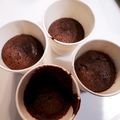 airi777's cooksnap of when they made バレンタイン紙コップフォンダンショコラ.