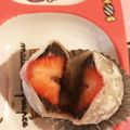 ソウジュメクチュ's cooksnap of when they made イチゴの生チョコ大福.