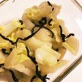 クックやまや's cooksnap of when they made 白菜の塩昆布和え.