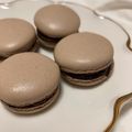 yuixx__'s cooksnap of when they made チョコマカロン　粉糖乾燥失敗無しレシピ！.