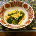 CharlotteR's cooksnap of when they made 菜花の菜種和え.