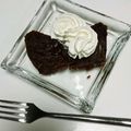 RINRI☆'s cooksnap of when they made 混ぜるだけで簡単！濃厚ガトーショコラ.