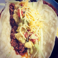 miyamona's cooksnap of when they made 簡単ワカモレで メキシコの本格タコス♪.