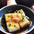 豆beens's cooksnap of when they made 簡単☆京風揚げ出し豆腐.