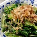 クック0WXW1R☆'s cooksnap of when they made 水菜のおひたし.