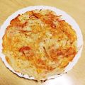 take♪aki♪'s cooksnap of when they made じゃがいもとベーコンのガレット.