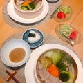 mari♡mari♡'s cooksnap of when they made ごまだれ美味しい～豚肉と野菜のせいろ蒸し.