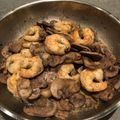 二ミたん's cooksnap of when they made 超簡単!海老とマッシュルームのアヒージョ.