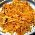 水月～Miduki～'s cooksnap of when they made 大根のケチャップ炒め♪めっけ.