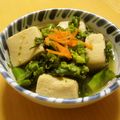 もんしゅしゅ's cooksnap of when they made 菜の花と高野豆腐の煮物.