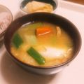 チコリママ's cooksnap of when they made 風邪予防＊生姜とかぼちゃのお味噌汁.