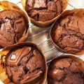 ☆アチャコ's cooksnap of when they made ☸焼きチョコマフィン☸.
