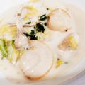 かの吉's cooksnap of when they made あったか♪白菜とボイルほたてのクリーム煮.