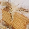 ★おまめ★'s cooksnap of when they made 記念日に簡単おすすめ黒柳徹子さんケーキ.