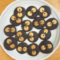 クックXHICGQ☆'s cooksnap of when they made ●まっくろくろすけ●クッキー.