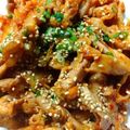 クック6MZL7P☆'s cooksnap of when they made 簡単おつまみ☆卵でまろやかぁ豚キムチ.