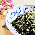 ももちゃんのれしぴ's cooksnap of when they made ３分で完成♪新わかめとしらすのサッと炒め.