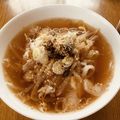 ecoato's cooksnap of when they made もやしと豆腐のサンラータン風スープ.