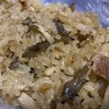 yukariix's cooksnap of when they made きのこと豚バラの炊き込みご飯.