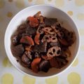 紅茶とチーズケーキ's cooksnap of when they made れんこんの金平.
