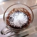 まえぽん☆'s cooksnap of when they made レンチン！ベリー入りカップガトーショコラ.