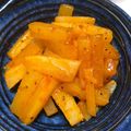 手抜きクック's cooksnap of when they made ハムと大根のニンニクケチャップ炒め.