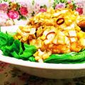 yangpa's cooksnap of when they made 鶏むね肉で作る♪油淋鶏 ユーリンチー.