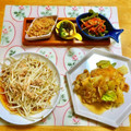 komutatata's cooksnap of when they made シーチキンともやしの中華あえ.