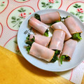 komutatata's cooksnap of when they made お弁当に！ほうれん草のハム巻き♡.
