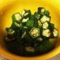 みりん調味料's cooksnap of when they made オクラを生で.