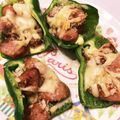 みづあず's cooksnap of when they made 簡単ピーマンピザ♡.