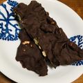 しろみ。's cooksnap of when they made 友チョコに♪お手軽チョコバー.