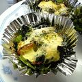 ぴいちゃママ's cooksnap of when they made お弁当にも♪菜の花とハムのココット.