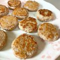 ☻せなたろす☻'s cooksnap of when they made 離乳食完了期パクパクハンバーグ.